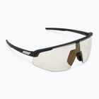 Okulary przeciwsłoneczne Alpina Turbo Pro V black matt/ clear to grey flash red