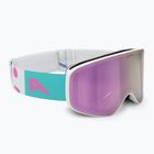 Gogle narciarskie dziecięce Alpina Fernie Q-Lite white/confetti matt