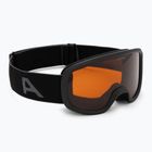 Gogle narciarskie dziecięce Alpina Piney 2.0 black matte/orange