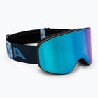 Gogle narciarskie dziecięce Alpina Fernie Q-Lite black/blue matt