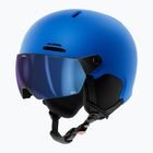 Kask narciarski dziecięcy Alpina Zupo 2 Visor Q-Lite blue matt