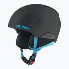 Kask narciarski dziecięcy Alpina Pizi black blue matt
