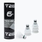 Lotki do badmintona Talbot-Torro Tech 450 Premium Nylon Slow 6 szt. white