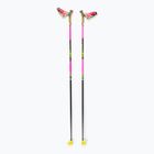 Kije do nart biegowych LEKI PRC 750 neon pink/ neon yellow/ black