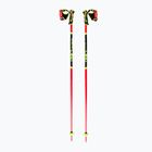 Kije narciarskie LEKI WCR SL 3D bright red/black/neon yellow