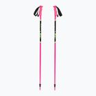 Kije narciarskie dziecięce LEKI Racing neon pink/ black/ neon yellow