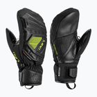 Rękawice narciarskie dziecięce LEKI WCR C-Tech 3D Junior Mitt black/ice lemon