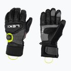 Rękawice narciarskie męskie LEKI Griffin Tune 3D Boa black/graphite/ice lemon