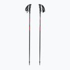 Kije narciarskie LEKI Hot Shot anodized black/eloxal gray/eloxal red
