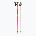 Kije narciarskie dziecięce LEKI WCR Evo Lite SL TR neon pink/black/neon yellow