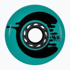 Kółka do rolek UNDERCOVER WHEELS Cosmic 80 mm/88A 4 szt. roche teal