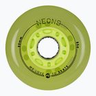 Kółka do rolek Powerslide Neons LED 80 mm/85A 4 szt. green