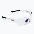 Okulary przeciwsłoneczne UVEX Sportstyle 803 Race Small V  white/litemirror blue
