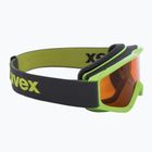 Gogle narciarskie dziecięce UVEX Speedy Pro Jr lightgreen/lasergold