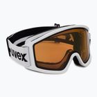 Gogle narciarskie UVEX G.gl 3000 P white matt/polavision brown clear