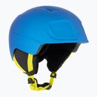 Kask narciarski dziecięcy UVEX Manic Pro Jr blue/lime matt