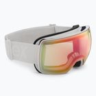 Gogle narciarskie UVEX Compact V white/mirror rainbow variomatic