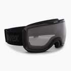 Gogle narciarskie UVEX Downhill 2100 VPX black matt/variomatic polavision