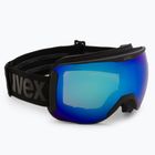 Gogle narciarskie UVEX Downhill 2100 CV black matt/mirror blue colorvision green