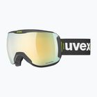 Gogle narciarskie UVEX Downhill 2100 CV Race black matt/mirror gold clear