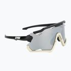 Okulary przeciwsłoneczne UVEX Sportstyle 228 black sand matt/mirror silver
