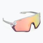 Okulary przeciwsłoneczne UVEX Sportstyle 231 silver plum matt/mirror red