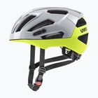 Kask rowerowy UVEX Gravel X rhino/neon yellow