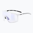 Okulary przeciwsłoneczne UVEX Mtn Perform V white mat/litemirror blue