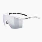 Okulary przeciwsłoneczne UVEX Mtn Perform white mat/mirror silver