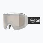 Gogle narciarskie UVEX Evidnt Attract CV white matt/mirror silver/contr yellow/clear