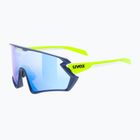 Okulary przeciwsłoneczne UVEX Sportstyle 231 2.0 blue yellow matt/mirror blue