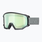 Gogle narciarskie UVEX Athletic CV black matt/mirror opal colorvision yellow