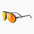 Okulary przeciwsłoneczne UVEX Esntl Pina black matt/miror red
