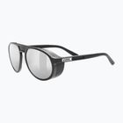 Okulary przeciwsłoneczne UVEX MTN Classic Pure black matt/mirror silver