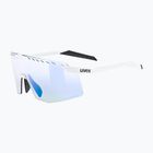 Okulary przeciwsłoneczne UVEX Pace Stage V white matt/mirror blue