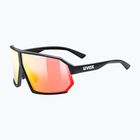 Okulary przeciwsłoneczne UVEX Sportstyle 237 CV black matt/mirror red