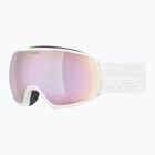 Gogle narciarskie UVEX Victorious FM S1 white matt/mirror rose