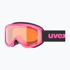 Gogle narciarskie dziecięce UVEX Speedy Nova Jr pink/lasergold