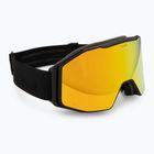 Gogle narciarskie UVEX Gravity FM black matt/mirror yellow/orange/clear