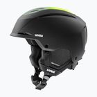 Kask narciarski UVEX Resolution black/electrum grad matt