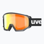 Gogle narciarskie UVEX Athletic CV black/mirror red