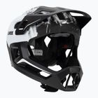 Kask rowerowy dziecięcy UVEX React Fullface Jr black/white matt