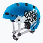 Kask dziecięcy UVEX Kid 4 Style super hero blue matt