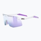 Okulary przeciwsłoneczne UVEX Pace Stage Small clear/mirror pink