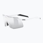 Okulary przeciwsłoneczne UVEX Pace Stage Small white matt/mirror silver