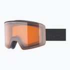 Gogle narciarskie UVEX Ignite LG S2 black matte / orange