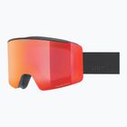 Gogle narciarskie UVEX Ignite FM S3 black matt/mirror red