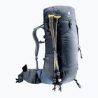 Plecak trekkingowy deuter Aircontact Lite 40 + 10 l black/marine