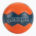 Piłka do piłki ręcznej Kempa Soft zimna szara/neonowa pomarańczowa rozmiar 0