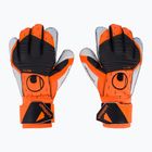 Rękawice bramkarskie uhlsport Soft Resist+ neonowe pomarańczowe/ białe/czarne